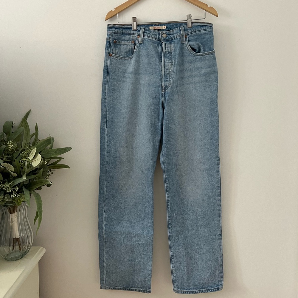 Levi's Light Blue Straight Leg Jeans